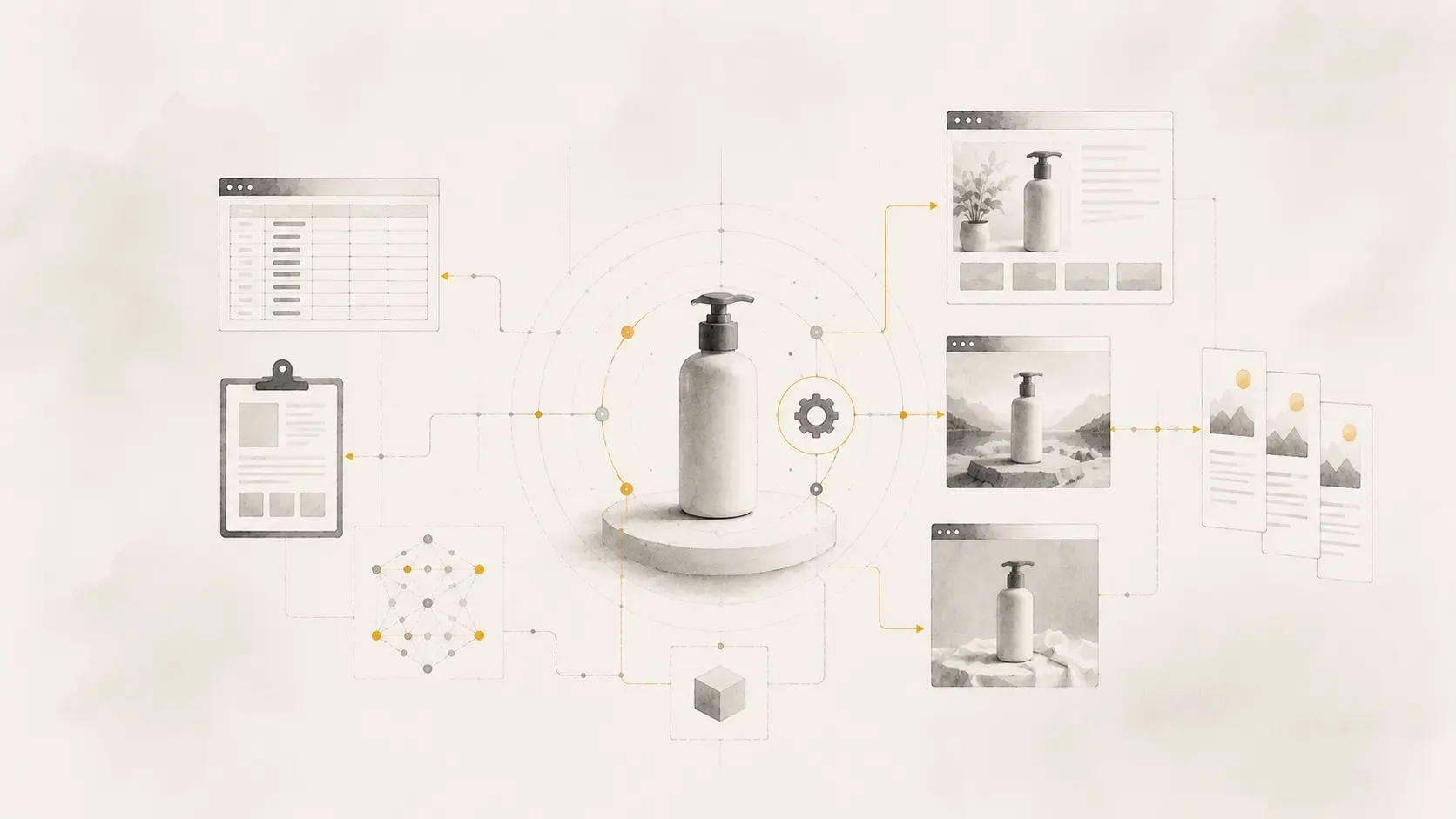 AI product visuals and UGC