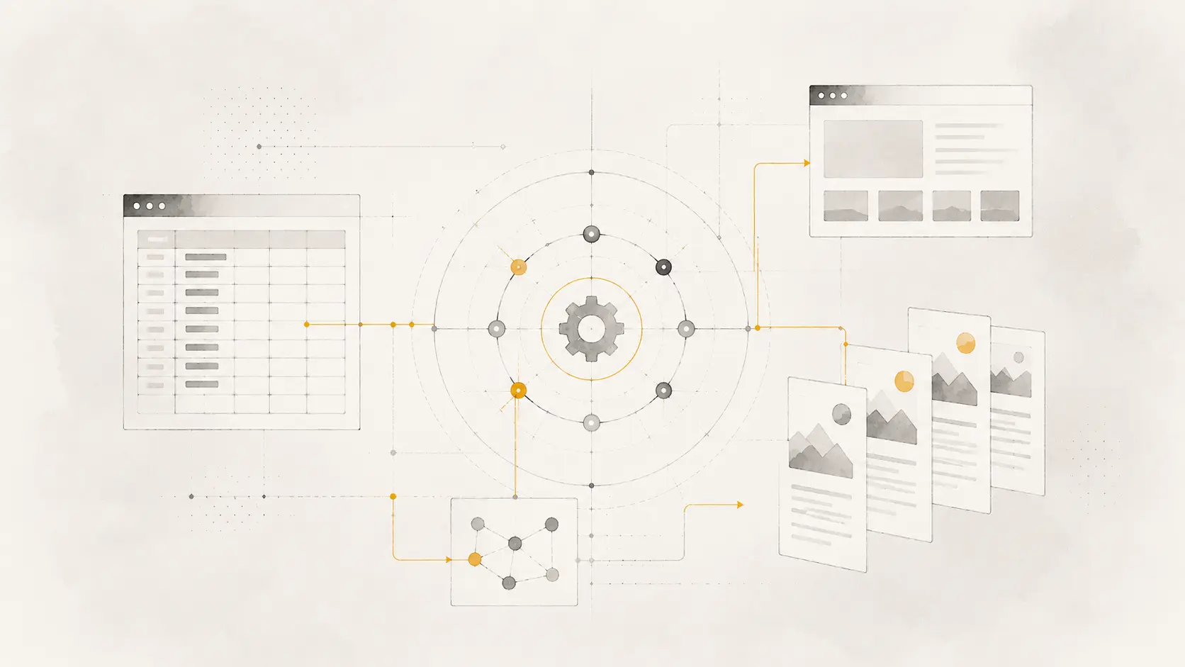Bulk content and workflow automation